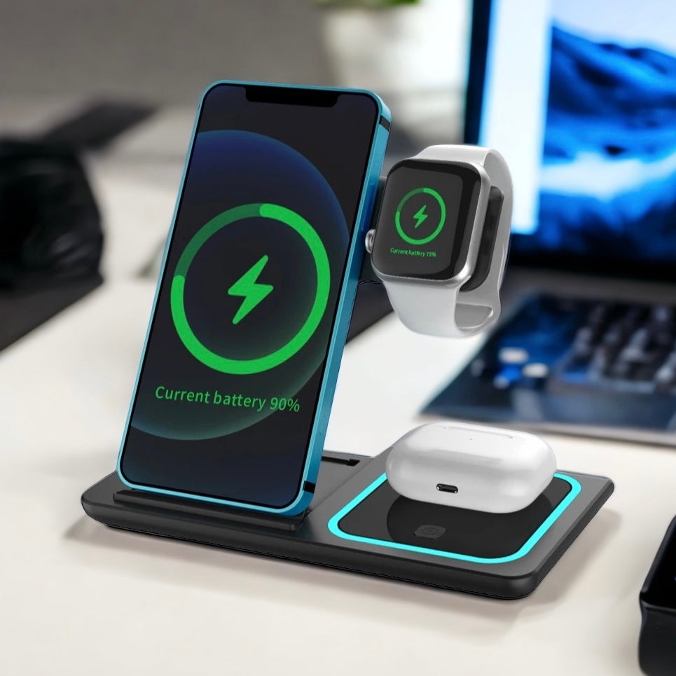 3 in 1 Foldable Wireless Charger